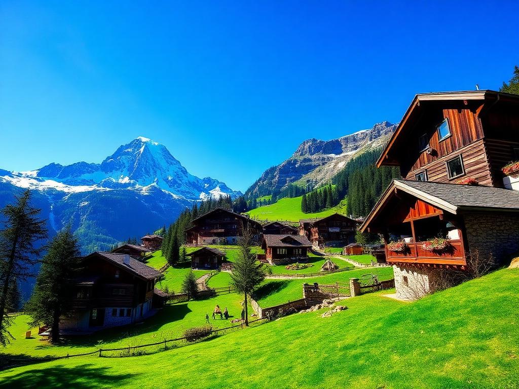 Grindelwald in the Swiss Alps